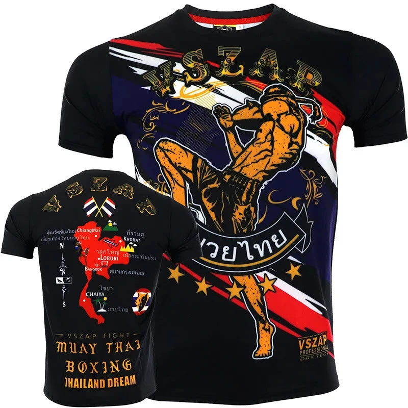 Comprehensive Fighting Compression 3Dt Shirt Top Short Sleeve
