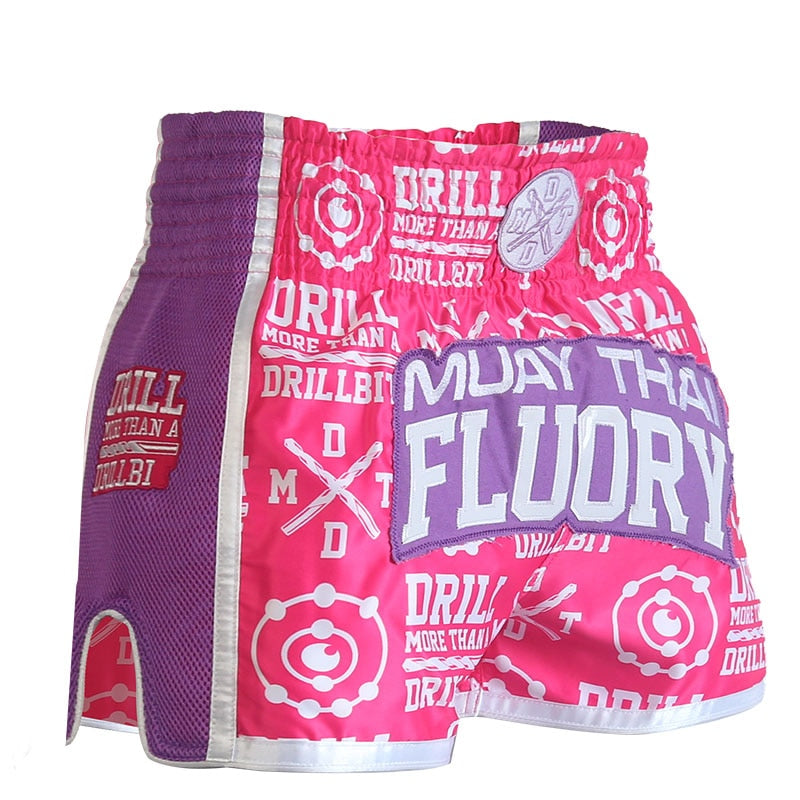 FLUORY muay Thai shorts free combat combat mixed martial arts boxing training match boxing pants