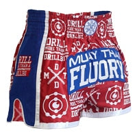 FLUORY muay Thai shorts free combat combat mixed martial arts boxing training match boxing pants