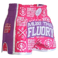 FLUORY muay Thai shorts free combat combat mixed martial arts boxing training match boxing pants