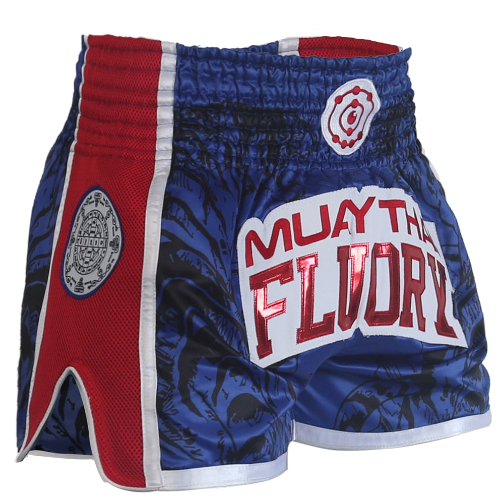 FLUORY muay Thai shorts free combat combat mixed martial arts boxing training match boxing pants