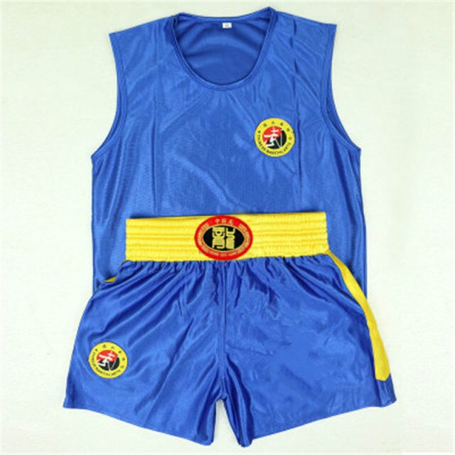New Embroidery Dragon Kids Adults Jiu Jitsu Muay Thai MMA Boxing Shorts Set Sanda Grappling Sparring Uniforms Outfits Brand 2020