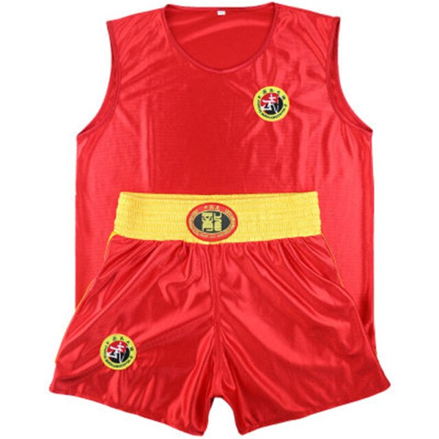 New Embroidery Dragon Kids Adults Jiu Jitsu Muay Thai MMA Boxing Shorts Set Sanda Grappling Sparring Uniforms Outfits Brand 2020