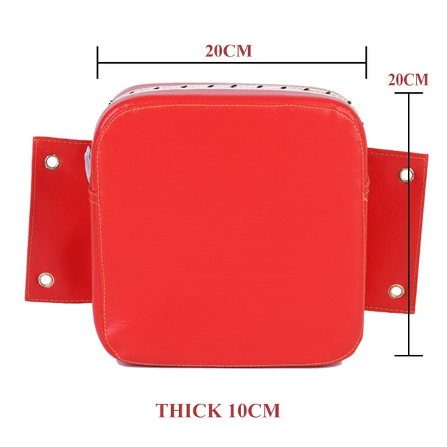 Leather Wall Punching Pad Boxing Punch Target Training Sandbag Sports Dummy Punching Bag Fighter Martial Arts Fitness PU