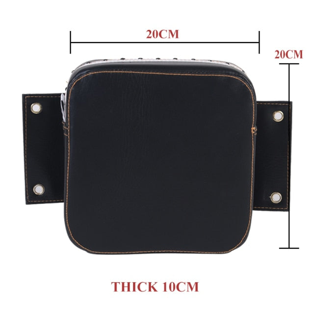 Leather Wall Punching Pad Boxing Punch Target Training Sandbag Sports Dummy Punching Bag Fighter Martial Arts Fitness PU