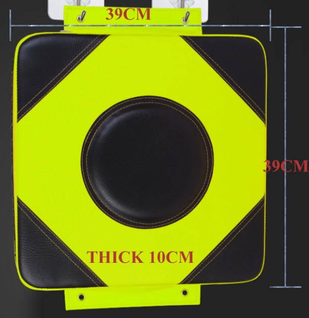 Leather Wall Punching Pad Boxing Punch Target Training Sandbag Sports Dummy Punching Bag Fighter Martial Arts Fitness PU