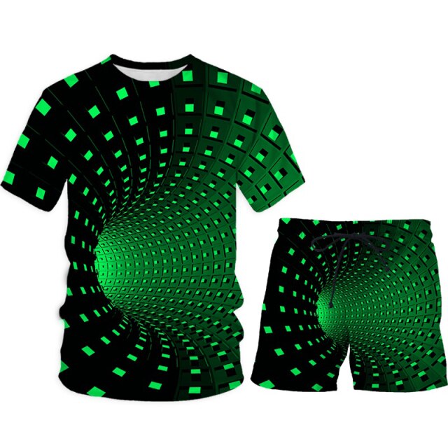 3D Cobra Kai Print Mixed Martial Arts T-Shirts+Shorts Sport Suit Men's Gym Training Fighter Sportwear Tracksuit Set 2 Pcs Cool