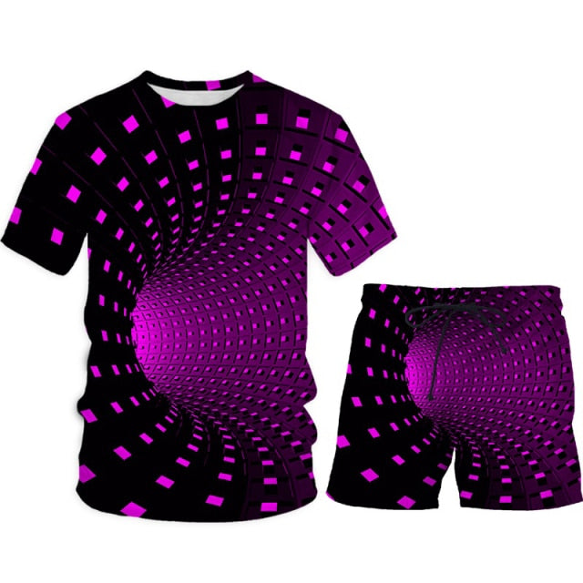 3D Cobra Kai Print Mixed Martial Arts T-Shirts+Shorts Sport Suit Men's Gym Training Fighter Sportwear Tracksuit Set 2 Pcs Cool