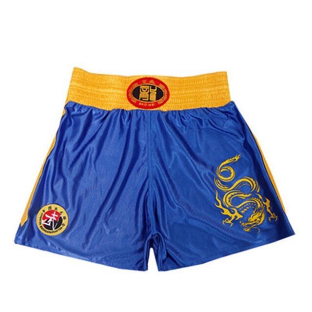 New Embroidery Dragon Kids Adults Jiu Jitsu Muay Thai MMA Boxing Shorts Set Sanda Grappling Sparring Uniforms Outfits Brand 2020