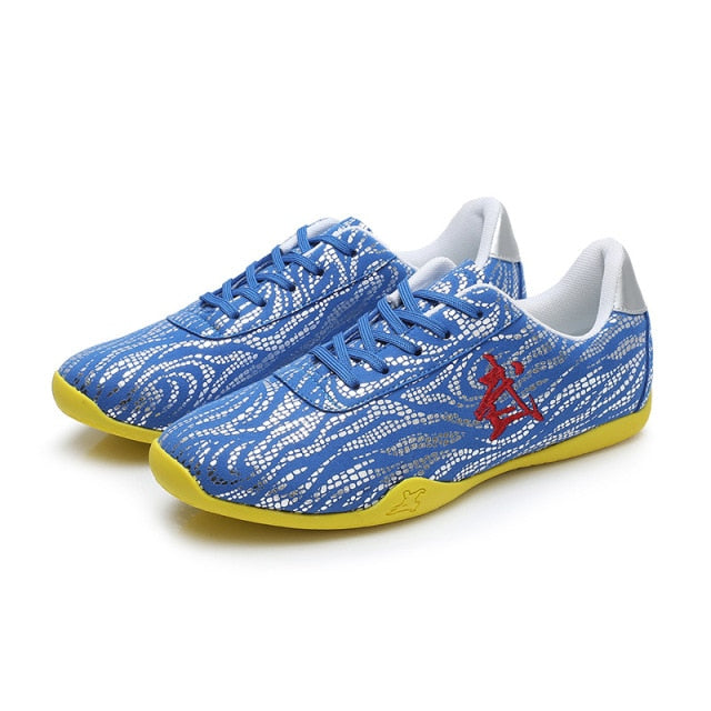New Chinese Traditional Men Kung Fu Taiji Tai Chi Shoes Taekwondo Wear-resistant Wushu Breathable show Martial Arts Shoes 2021
