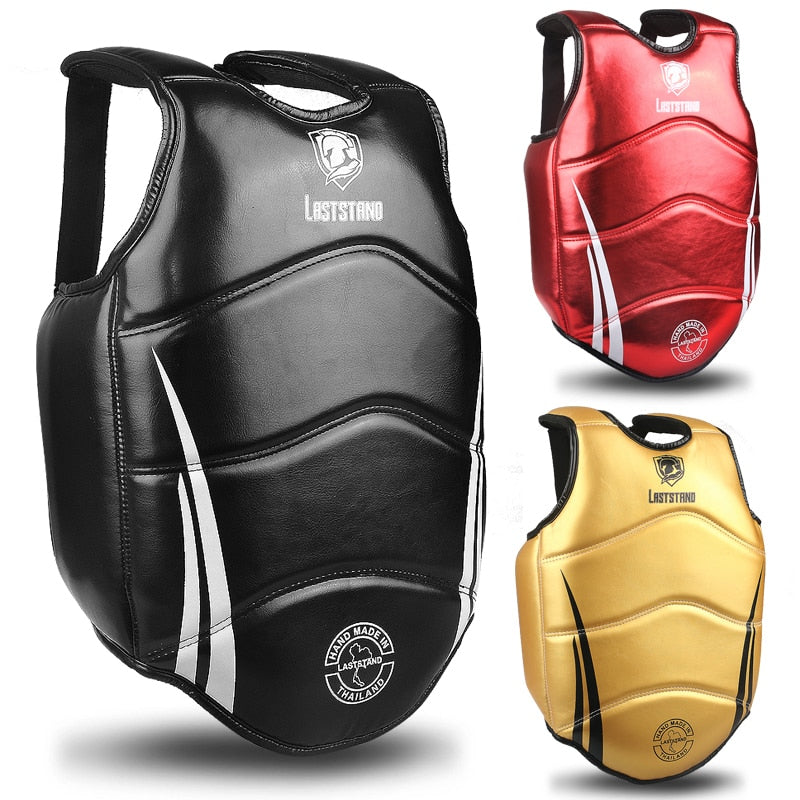 Boxing Chest Guard MMA Kickboxing Solid Body Vest Protector Martial Arts Chest and Rib Gurads Taekwondo Shield Target Uniform