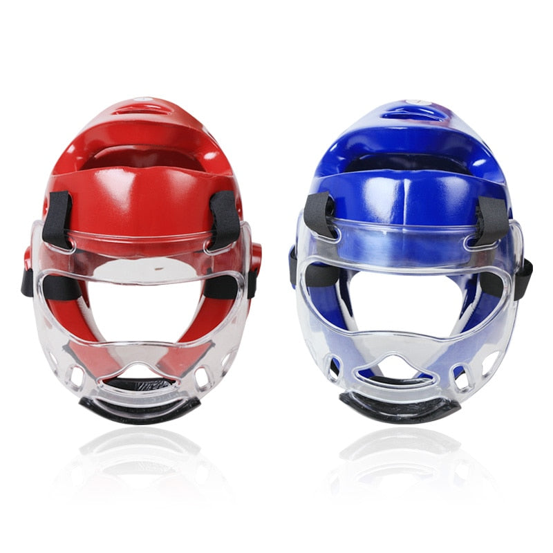 Taekwondo Helmet Adult Children Martial Arts Fight Face Mask Head Protect Gear Skating Equipment for Boxing MMA Karate Training