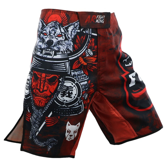 MMA Combat Sports Mixed Martial Arts Training Shorts Beach Fitness Jiu-jitsu Running Muay Thai Sanda Martial Arts Style