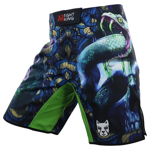 MMA Combat Sports Mixed Martial Arts Training Shorts Beach Fitness Jiu-jitsu Running Muay Thai Sanda Martial Arts Style