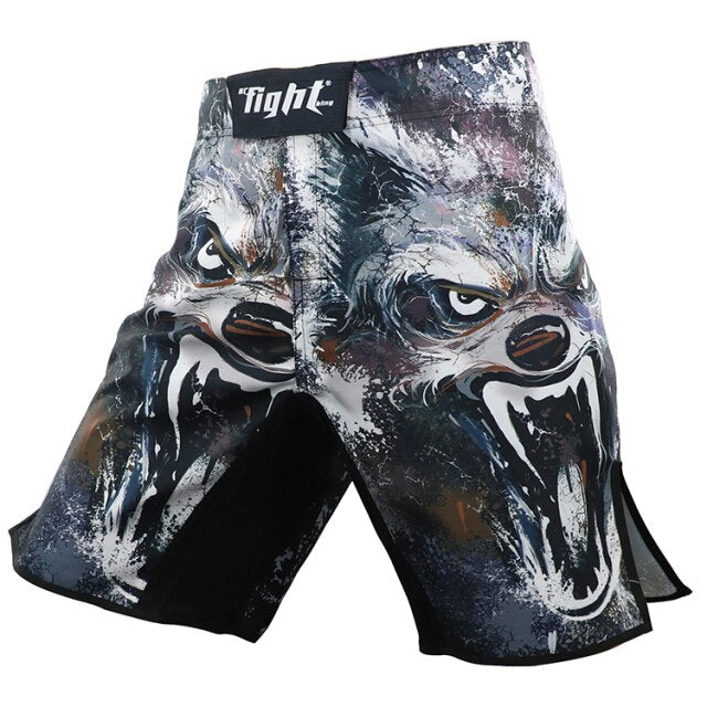 MMA Combat Sports Mixed Martial Arts Training Shorts Beach Fitness Jiu-jitsu Running Muay Thai Sanda Martial Arts Style