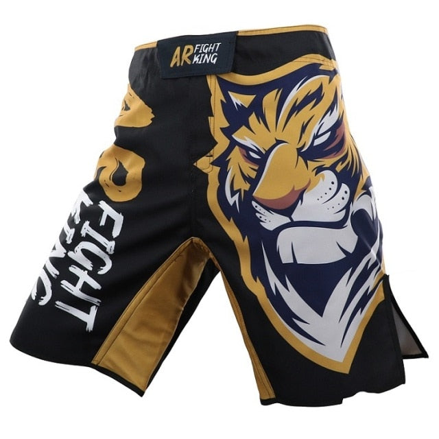 MMA Combat Sports Mixed Martial Arts Training Shorts Beach Fitness Jiu-jitsu Running Muay Thai Sanda Martial Arts Style