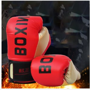 Children's adult boxing gloves Muay Thai Sanda martial arts kicking boxing training competition special Wrist Gloves training